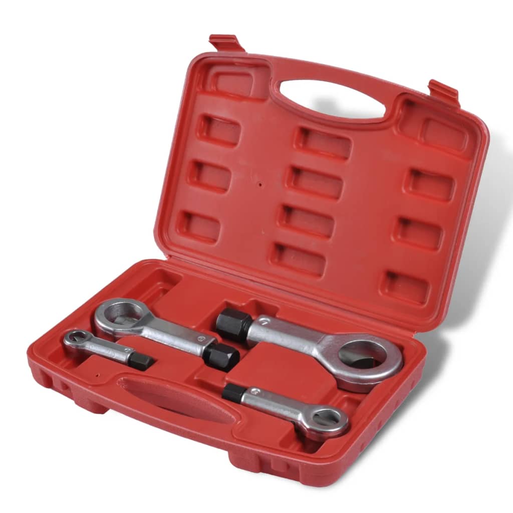 Reducere 70% - Set extractor piulite 9mm-27mm de indepartare piulite rotunjite 4 buc 1 Set extractor piulite 9mm-27mm de indepartare piulite rotunjite 4 buc