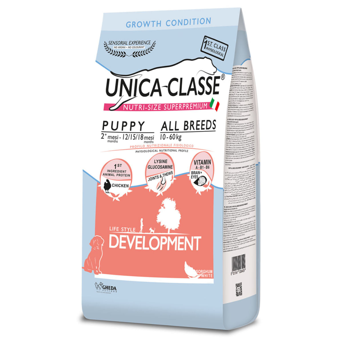 Reducere 30% - UNICA Classe Puppy Development, XS-XL, Pui, hrană uscată câini junior, 3kg 2 XS-XL