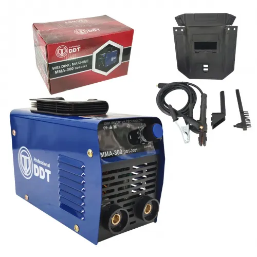 Reducere 36% - Aparat de sudura tip invertor ,DDT PROFESSIONAL DDT-2001 , MMA 300A, afisaj electronic LCD, Invertor, tehnologie inalta 1 Aparat de sudura tip invertor