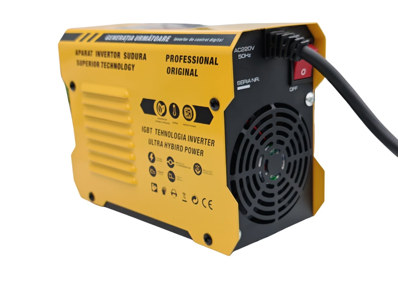 Reducere 54% - Aparat de sudura tip Invertor 304A, reglaj, afisaj digital, ventilat, 1.6-4mm, Next Generation - URAL MASH PROFESSIONAL CMP1694 2 reglaj