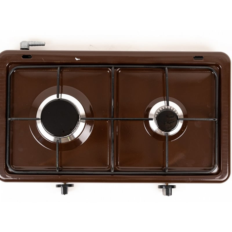 Reducere 54% - Aragaz 2 arzatoare 1.5KW, 50x36 cm, 1.5kw Maro, NURGAZ 2 50x36 cm