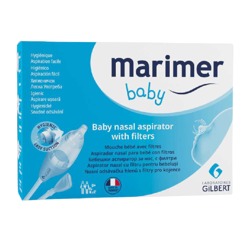 Reducere 25% - Aspirator nazal cu filtru Baby, Marimer 1 Aspirator nazal cu filtru Baby