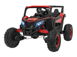 UTV electric pentru copii DEFEND 4x4 (105) Rosu - Autokids.ro