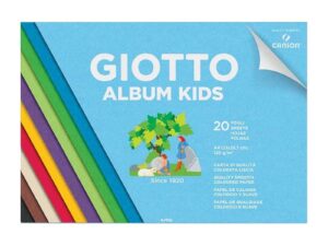 Bloc hartie colorata Album Kids Giotto