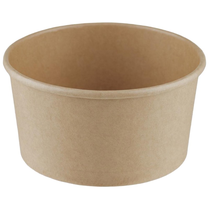 Reducere 14% - Boluri din Carton, 360 ml, Biodegradabile, PE Kraft, 115 mm, 50 Bucati 1 Boluri din Carton
