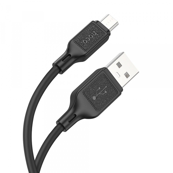 Reducere 24% - Cablu Date si Incarcare USB-A - microUSB HOCO X90, 18W, 1m, Negru 1 Cablu Date si Incarcare USB-A - microUSB HOCO X90
