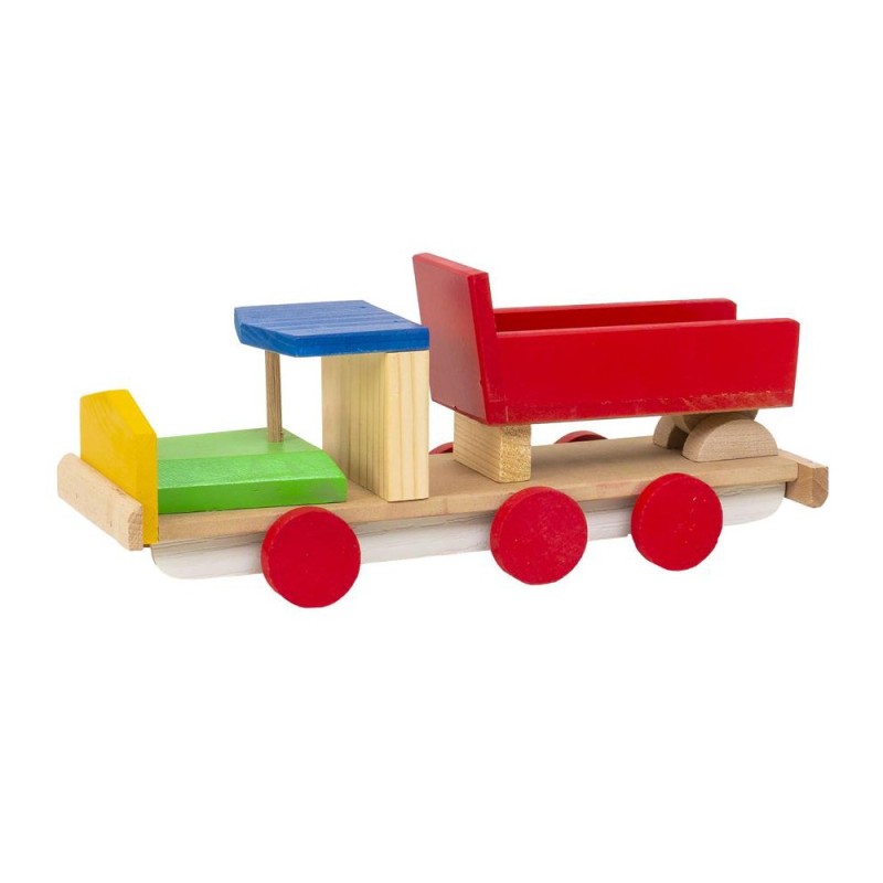 Reducere 14% - Camion de Jucarie Tip Basculanta, Lemn, 30 x 10 x 13 cm 1 Camion de Jucarie Tip Basculanta