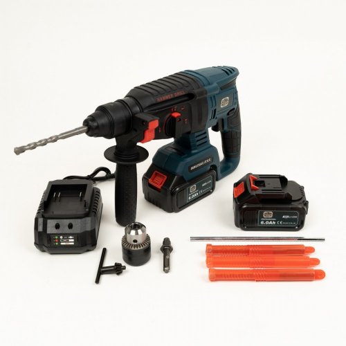 Reducere 39% - Rotopercutor - 2 acumulatori 36v, 6Ah 1 Rotopercutor - 2 acumulatori 36v