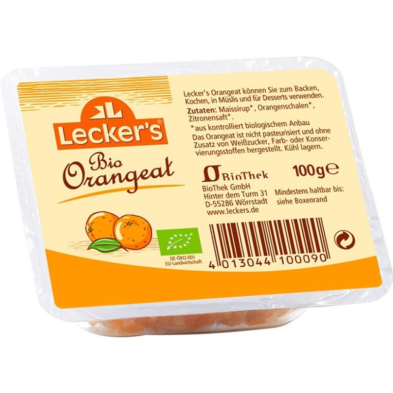 Reducere 14% - Coaja de Portocale Bio, 100 g Lecker’s 1 Coaja de Portocale Bio