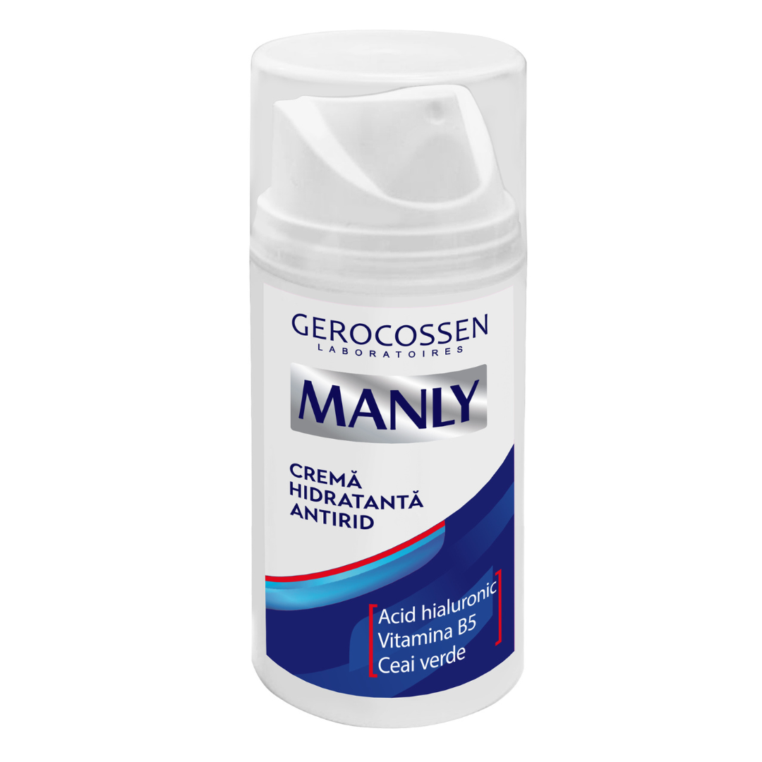 Reducere 20% - Crema hidratanta antirid Manly, 100ml Gerocossen 1 Crema hidratanta antirid Manly