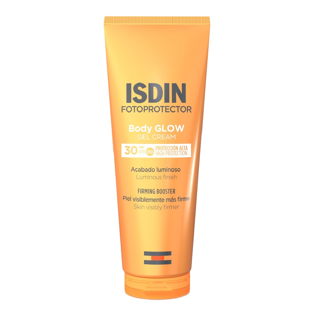 Reducere 35% - Lotiune iluminatoare cu protectie solara SPF30, Fotoprotector Body Glow, 200 ml, Isdin 1 Lotiune iluminatoare cu protectie solara SPF30