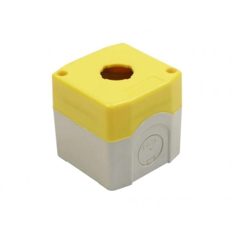 Reducere 14% - Cutie Plastic Buton Urgenta Bemis BT3-1011-0006, IP66, Galben 1 Cutie Plastic Buton Urgenta Bemis BT3-1011-0006