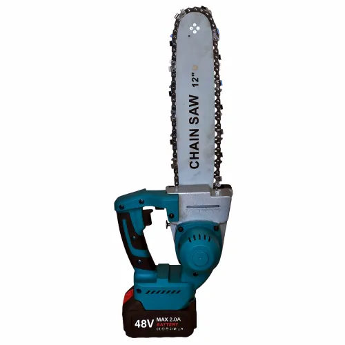 Reducere 19% - Drujba cu acumulatori 48 V Mustang, lama 34 cm, 2 Ah, rezervor ulei, pompita ungere 1 Drujba cu acumulatori 48 V Mustang