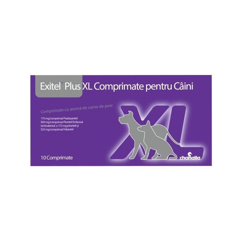 Reducere 21% - Exitel Plus XL, 10 comprimate 1 Exitel Plus XL