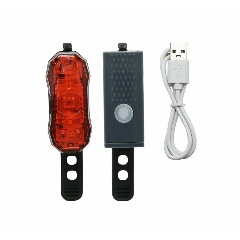 Reducere 14% - Far cu Stop pentru Bicicleta, 7588, Incarcare prin USB, Z-tools 1 Far cu Stop pentru Bicicleta