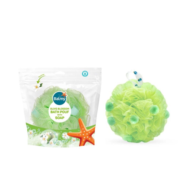 Reducere 14% - Floare de Masaj cu Perle de Sapun, Parfum Floare de Maslin, Balmy, 24.5 g 1 Floare de Masaj cu Perle de Sapun