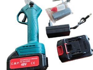 Foarfeca gradina electrica cu 2 acumulatori 48V