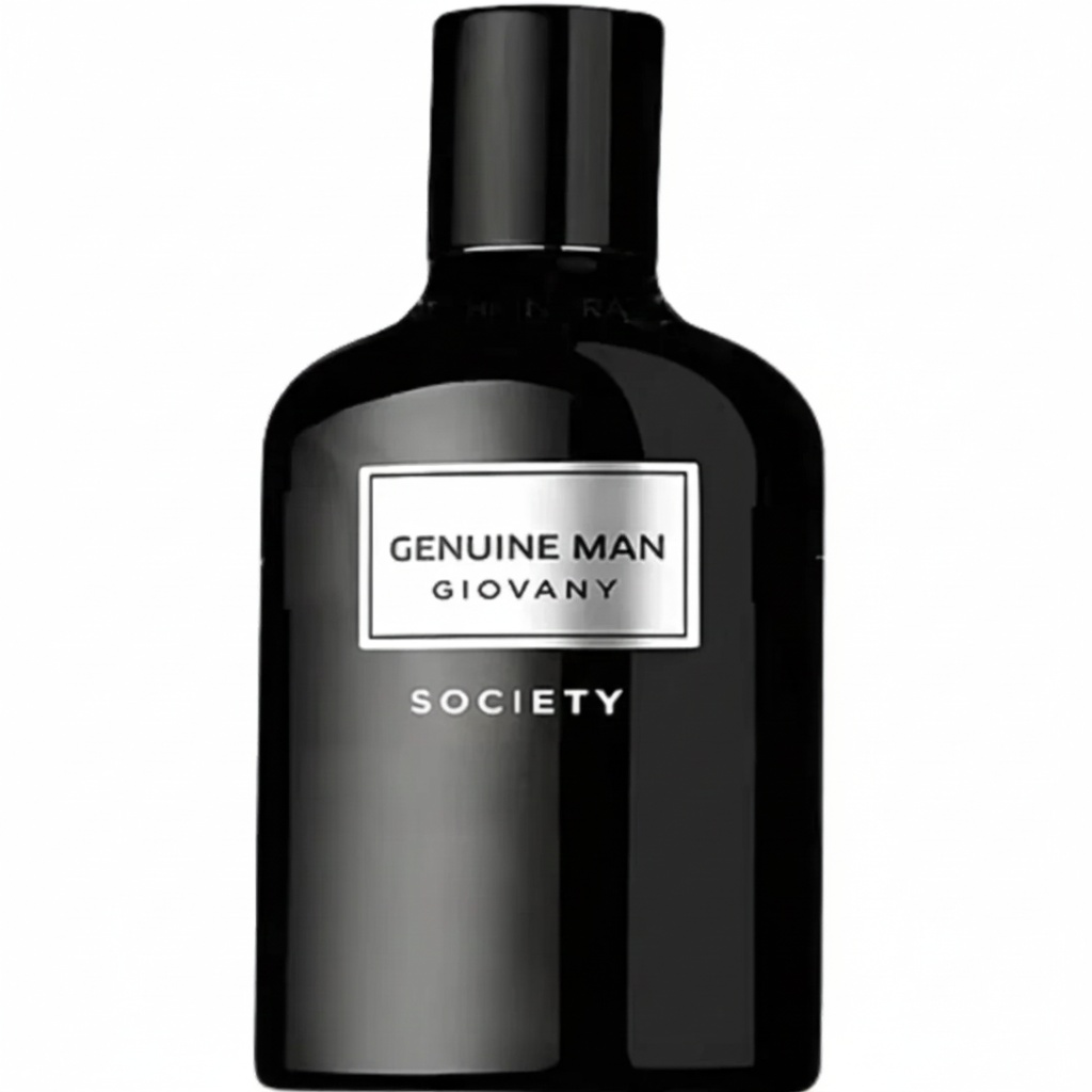 Reducere 5% - Genuine Man Giovany Society Fragrance World 100 ml, apa de parfum, barbati 1 Genuine Man Giovany Society Fragrance World 100 ml