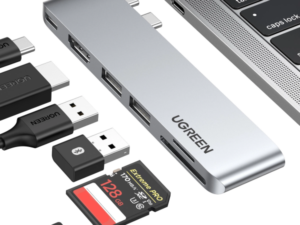 Hub USB-C UGREEN CM380 (80856)  pentru Apple MacBook Pro / Air Series