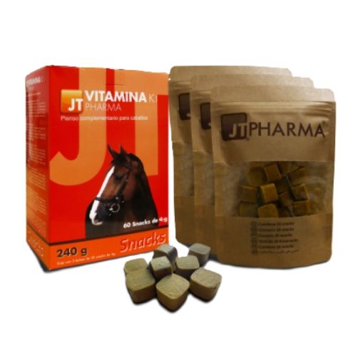 Reducere 50% - JT Vitamina K1, Cai, 60 snacks 1 JT Vitamina K1
