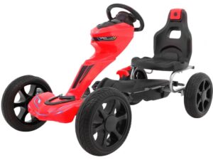 Kart cu pedale pentru copii Grand Ride (1502) Rosu - Autokids.ro