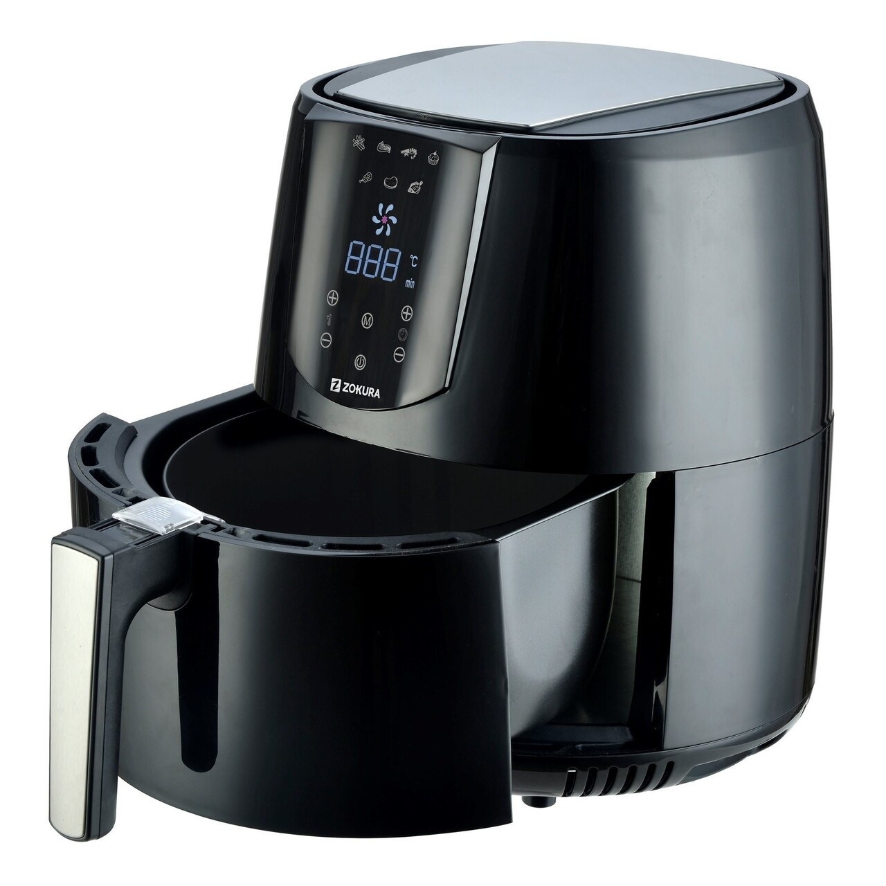 Reducere 35% - Friteuza cu aer cald, Zokura, 3.2 L, 1400 W 2 Zokura