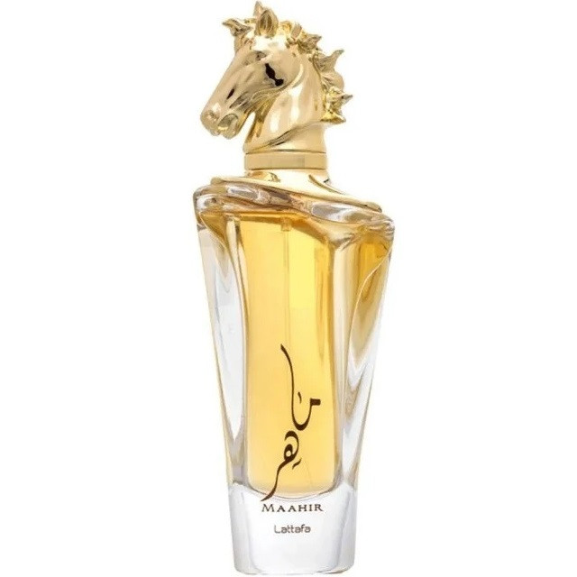 Reducere 5% - Maahir Gold Lattafa 100 ml, apa de parfum, barbati 1 Maahir Gold Lattafa 100 ml