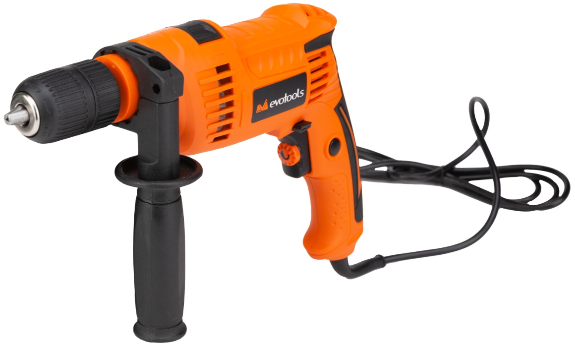 Reducere 19% - Masina de gaurit cu percutie 650W, 2850rpm, mandrina 13mm, Evotools EPTO 681625 1 Masina de gaurit cu percutie 650W