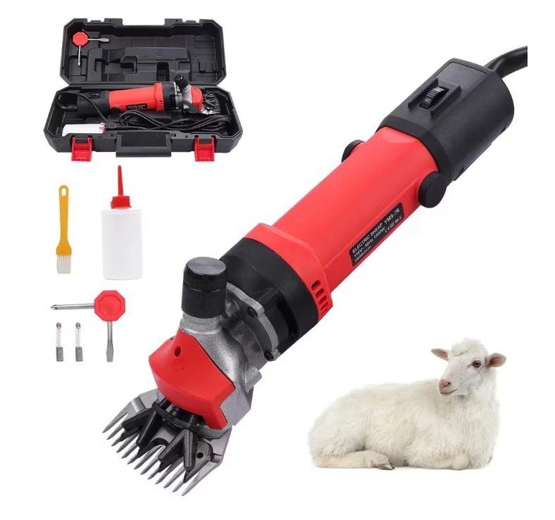 Reducere 61% - Masina De Tuns oi profesionala cu variator de turatie 1000w, 2400rpm, accesorii incluse, carbuni rezerva, NAKAMOTO 1000 JAPAN 1 Masina De Tuns oi profesionala cu variator de turatie 1000w