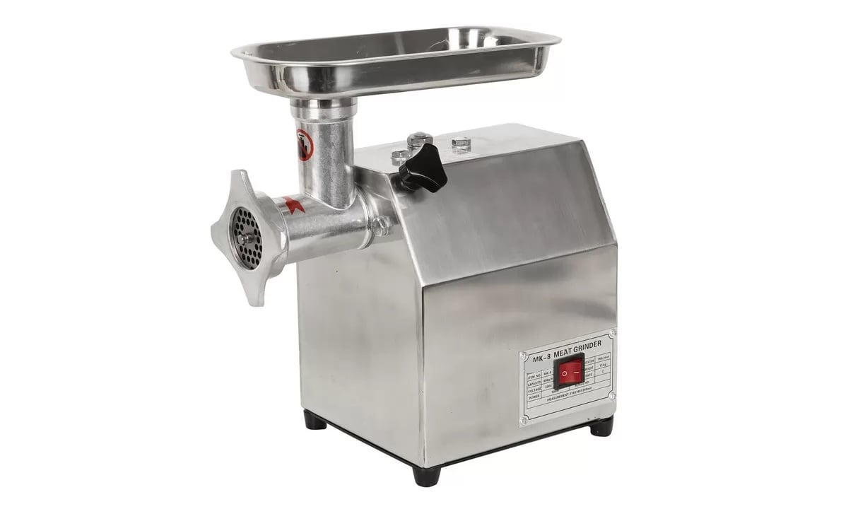 Reducere 20% - Masina Electrica de Tocat Carne Profesionala MK8 ALTAI – 750W, Otel Inox, Accesorii Incluse – Campion CMP0868 1 Masina Electrica de Tocat Carne Profesionala MK8 ALTAI – 750W