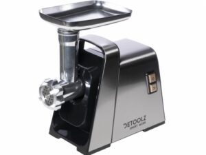 Masina electrica DETOOLZ inox de tocat carne / rosii 1400W MGG-140