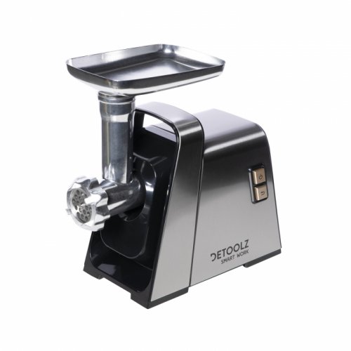 Reducere 47% - Masina electrica DETOOLZ inox de tocat carne / rosii 1400W MGG-140 1 Masina electrica DETOOLZ inox de tocat carne / rosii 1400W MGG-140