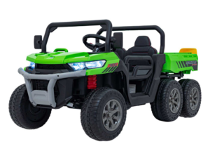 UTV eIectric pentru copii cu 2 locuri Farmer Truck SPEED XXL 900 24V 400W 4x4 (623B-24V) Verde - Autokids.ro