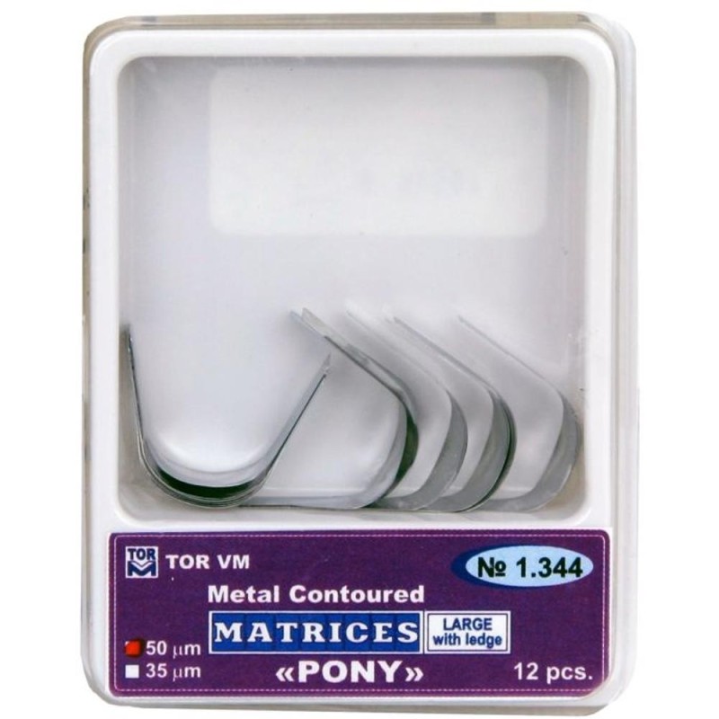 Reducere 14% - Matrici Pony Metalice, Bombate, Marimea L, 12 Bucati 1 Matrici Pony Metalice