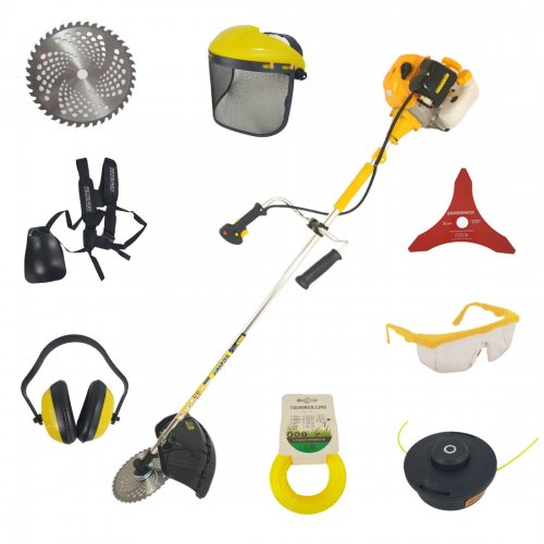 Reducere 22% - Motocoasa benzina Kratos MC4200, 5 CP, 10000 rpm + 8 accesorii 1 Motocoasa benzina Kratos MC4200
