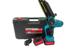 Mini drujba electrica cu 2 acumulatori 8AH