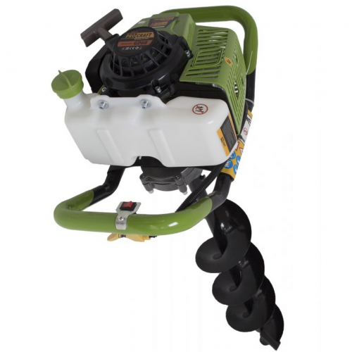 Reducere 20% - Motoburghiu pamant Procraft GD62, 2.5 CP, 1850W + Burghiu 150x800 mm 1 Motoburghiu pamant Procraft GD62