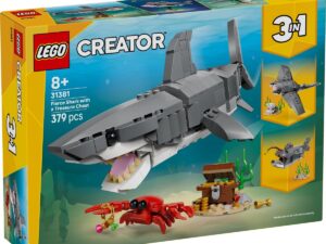 LEGO® Creator - Rechin feroce cu un cufar de comori (31381)