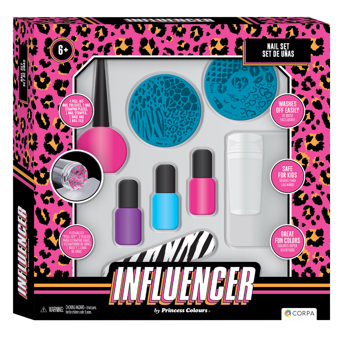 Reducere 50% - Set de cosmetice pentru unghii, Influencer 1 Set de cosmetice pentru unghii
