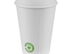 Pahare Biodegradabile Compostabile Carton Bio Albe