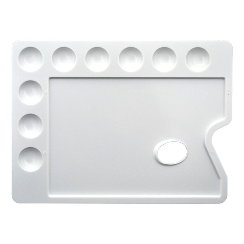 Reducere 20% - Paleta pictura plastic rectangulara 30x22 cm CWR 1 Paleta pictura plastic rectangulara 30x22 cm CWR