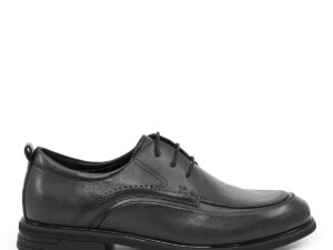 Pantofi derby bărbați Luca di Gioia negri din piele 1320BP610N
