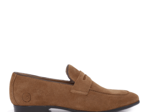 Pantofi loafers bărbați Benvenuti cognac din piele întoarsă  2169BM8100VCO
