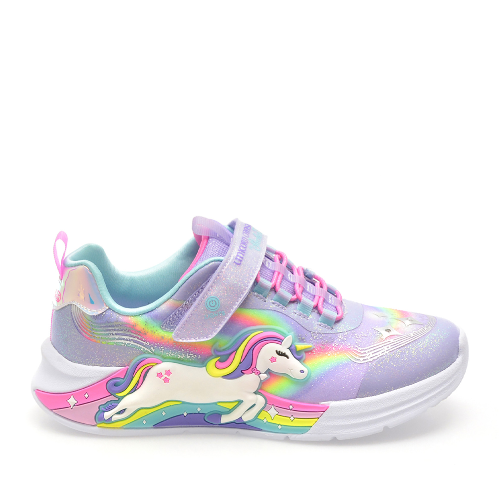 Reducere 33% - Pantofi sport fete Skechers Unicorn Chaser multicolori 1961FP302298LMU 1 Pantofi sport fete Skechers Unicorn Chaser multicolori 1961FP302298LMU