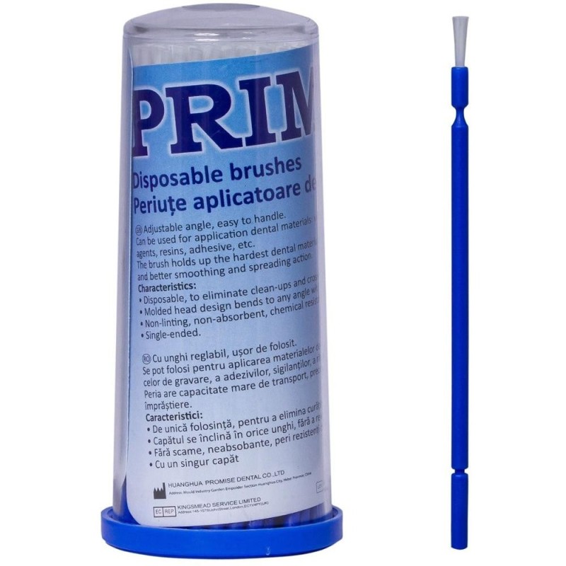 Reducere 14% - Periute Aplicatoare de Unica Folosinta Prima, Albastre, 50x110 mm, 100 Bucati 1 Periute Aplicatoare de Unica Folosinta Prima