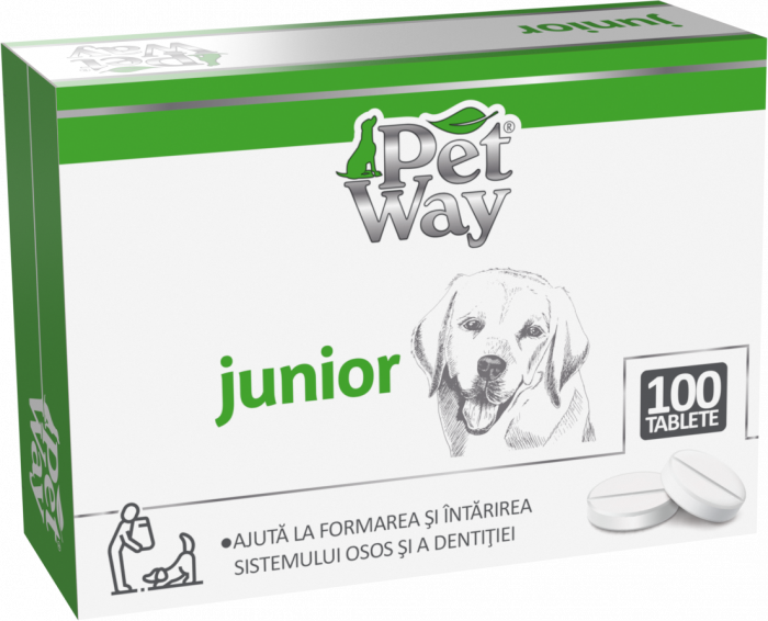 Reducere 22% - PetWay Junior, 100 tablete 1 PetWay Junior