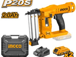 Pistol electric pentru Cuie 20V cu 2 acumulatori