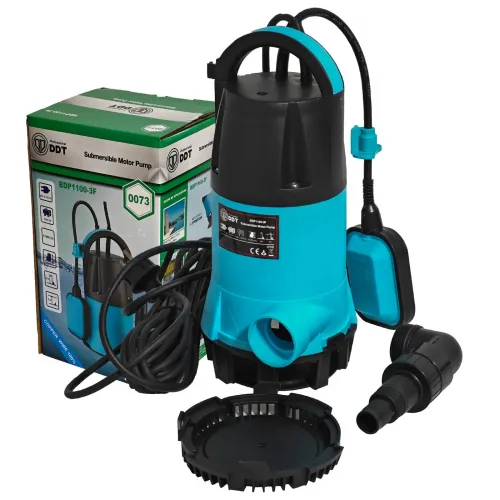 Reducere 31% - Pompa submersibila apa curata/murdara DDT BDP1100-3F, 3in1, 1100W 1 Pompa submersibila apa curata/murdara DDT BDP1100-3F