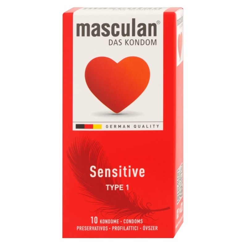 Reducere 14% - Prezervative Masculan Sensitive 10 Bucati 1 Prezervative Masculan Sensitive 10 Bucati