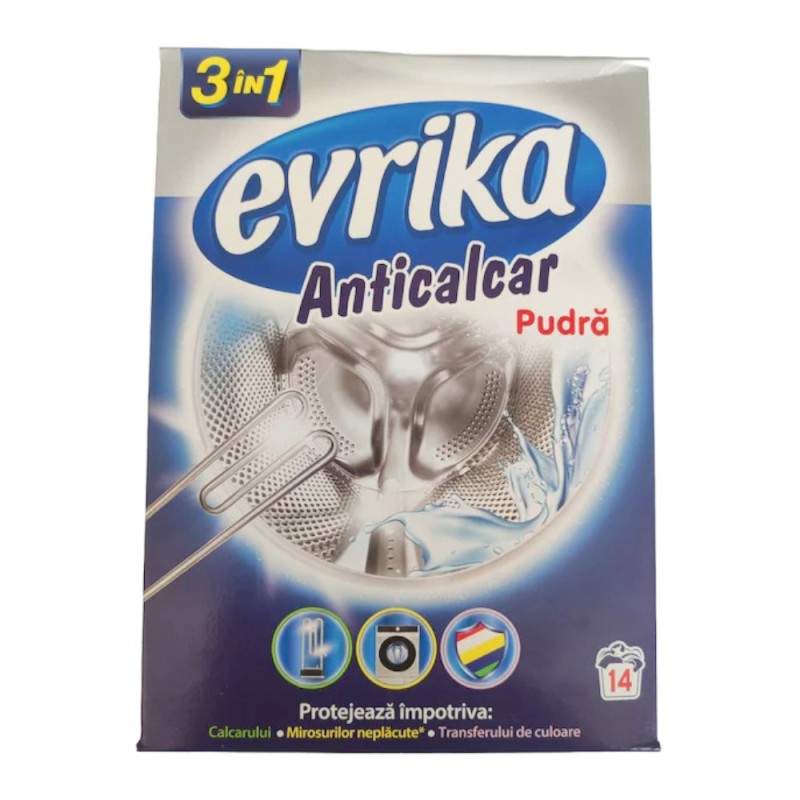 Reducere 14% - Pudra Anticalcar Evrika, 420 g 1 Pudra Anticalcar Evrika